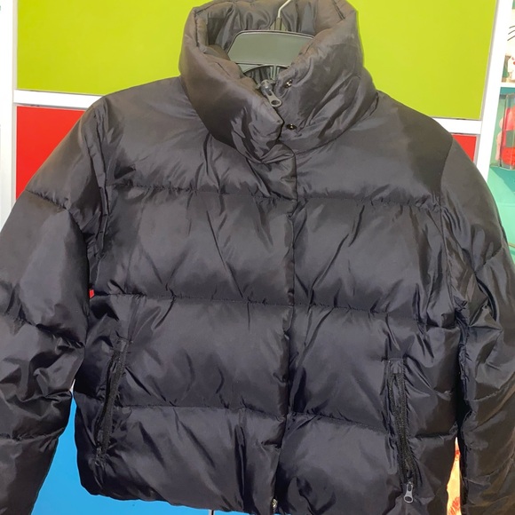 ALO Black Puffer Jacket - Picture 3 of 3